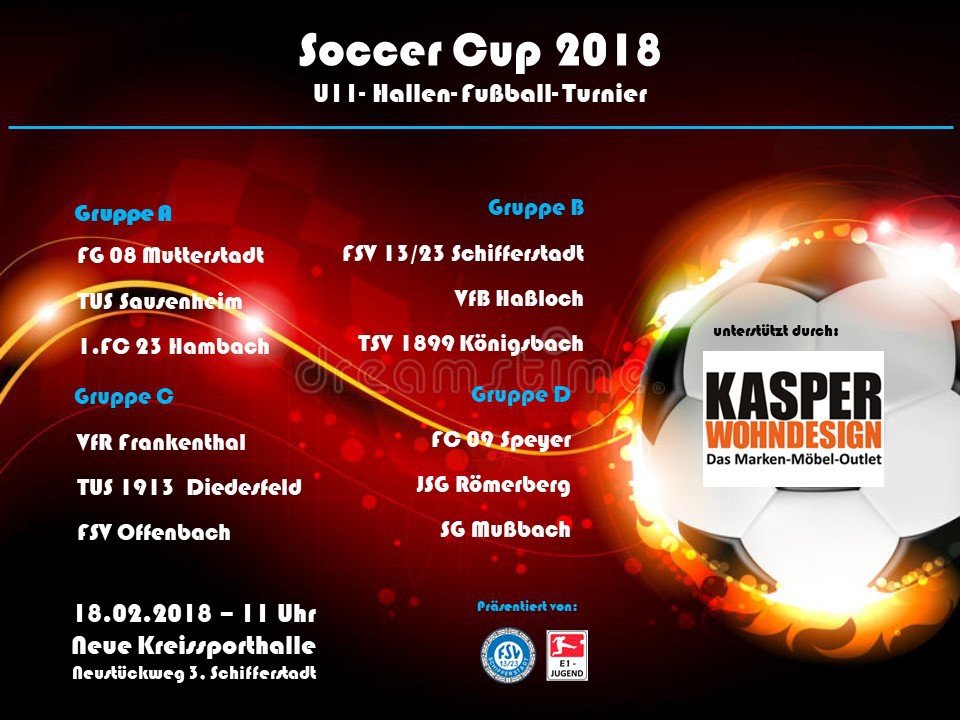 E1- Jugend veranstaltet den Soccer Cup 2018