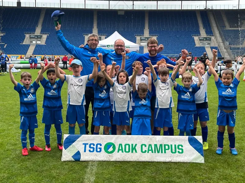 Unsere F3 zu Gast in der PreZero Arena der TSG Hoffenheim